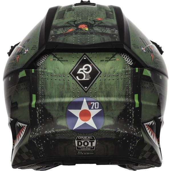 O'Neal Racing 5 Series Warhawk Helmet 2 O'Neal Racing 5 Series Warhawk Helmet - Image 2