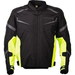 Scorpion EXO Phalanx Hi-Viz Textile Jacket 7 Scorpion EXO Phalanx Hi-Viz Textile Jacket -Motorcycle Shop 033 14404 3 B