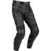 Noru Kuro Vented Leather Pants