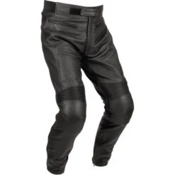 Noru Kuro Vented Leather Pants