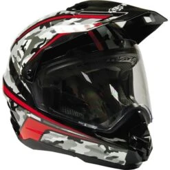 Ocelot Adventure 1 Camo Dual Sport Helmet -Motorcycle Shop 124 7026 FX XS B