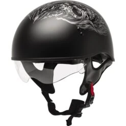 GMAX HH-65 Ghost / RIP Naked Half Helmet -Motorcycle Shop 131 72 54462X C