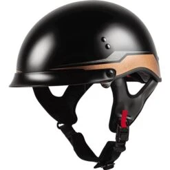 GMAX HH-65 Source Full Dressed Half Helmet