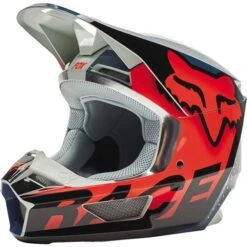 Fox Racing V1 Trice Helmet 17 Fox Racing V1 Trice Helmet -Motorcycle Shop 260 26750 230 XL