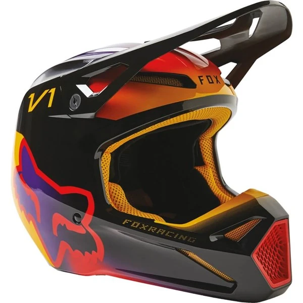 Fox Racing V1 Toxsyk Helmet 2 Fox Racing V1 Toxsyk Helmet - Image 2