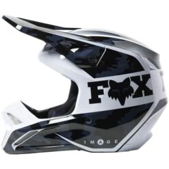 Fox Racing V1 Nuklr Helmet -Motorcycle Shop 260 29663 001 XS B