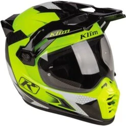 Klim Krios Pro Charger Hi-Viz Dual Sport Helmet -Motorcycle Shop 261 3610 000 120 012 G