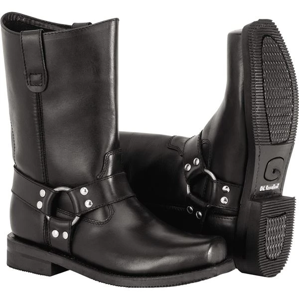 River Road Traditional Square Toe Harness Boots 2 River Road Traditional Square Toe Harness Boots - Image 2