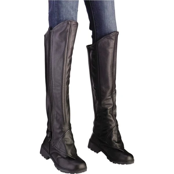 Z1R Women's Leather Half Chaps 1 Z1R Women's Leather Half Chaps