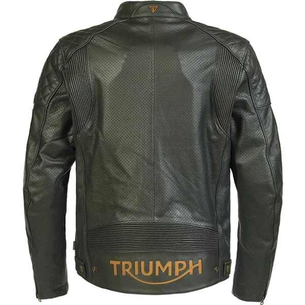 Triumph Braddon Vented Leather Jacket 2 Triumph Braddon Vented Leather Jacket - Image 2