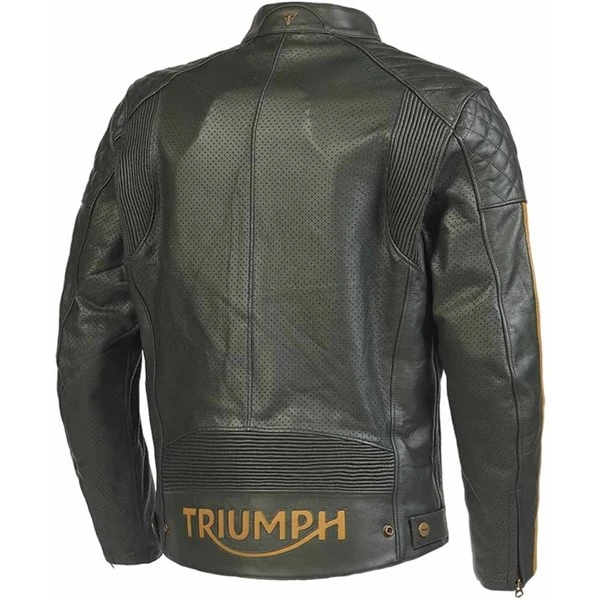 Triumph Braddon Vented Leather Jacket 3 Triumph Braddon Vented Leather Jacket - Image 3