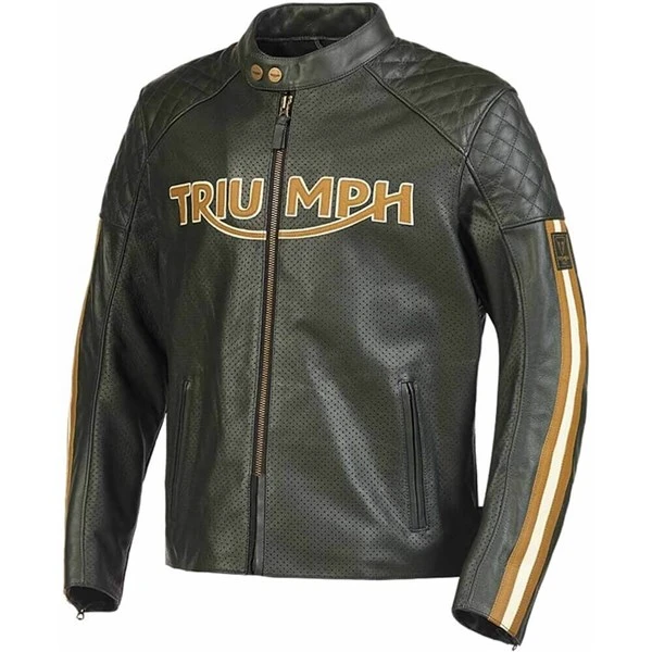 Triumph Braddon Vented Leather Jacket 1 Triumph Braddon Vented Leather Jacket