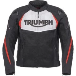 Triumph Triple Sports Vented Textile Jacket -Motorcycle Shop MTES2338 M C