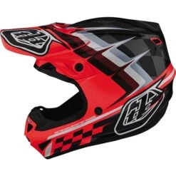 Troy Lee Designs SE4 Polyacrylite Warped Youth Helmet -Motorcycle Shop TL 112327003 B