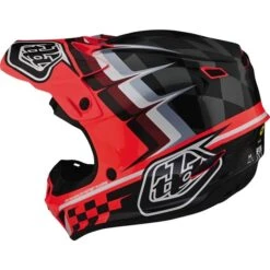 Troy Lee Designs SE4 Polyacrylite Warped Youth Helmet -Motorcycle Shop TL 112327003 C