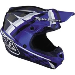 Troy Lee Designs SE4 Polyacrylite Warped Youth Helmet -Motorcycle Shop TL 112327013 F